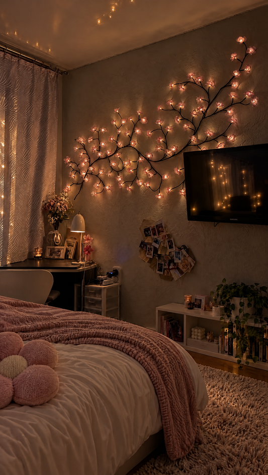Cherry Blossom LED Lights With 8 Modes